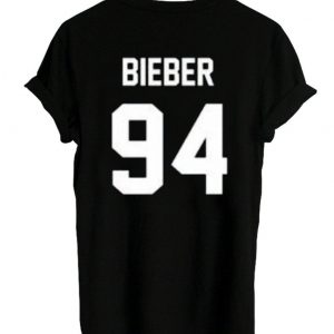 bieber 94 jersey new T Shirt back