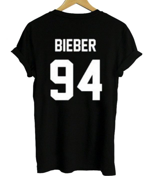 bieber 94 jersey new T Shirt back