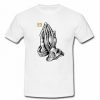 praying hand 23 T-shirt