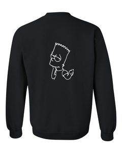 Bart Simpson Sweatshirt back