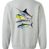 Guy Harvey Foursome Fish Sweatshirt Back