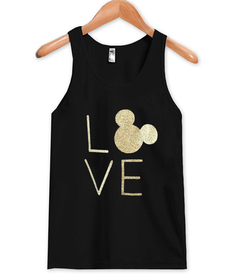 Love Mickey Mouse tank top