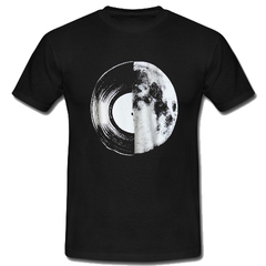 half moon record album T-shirt