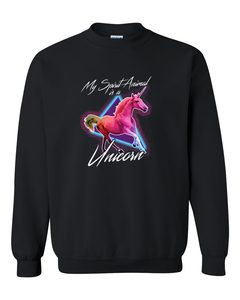 my spirit animal is a unicorn sweatshirt