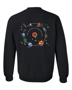 the balance of celestials sweatshirt back