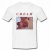 cream T-shirt