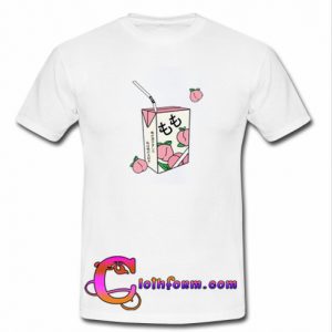 peach juice T-shirt