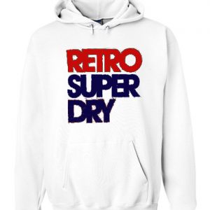 retro super dry hoodie