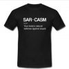 sarcasm noun T-shirt