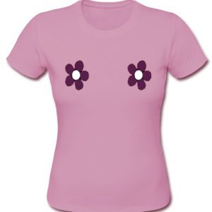 Boob Flower T Shirt