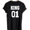 King 01 T-shirt back