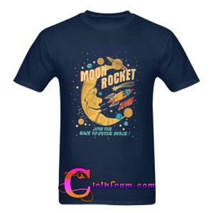 Moon Rocket t shirt