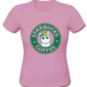 Starbuck Unicorn Coffee T-shirt