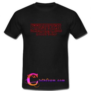 Stranger Things Logo T-Shirt