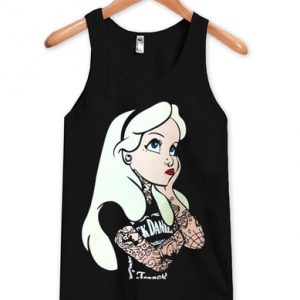 Twisted Alice In Wonderland Rebel Tank Top