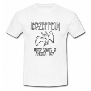 led zeppelin united states of america 1977 T-Shirt