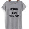 my brain T-shirt