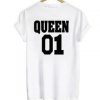 queen 01 T-shirt back