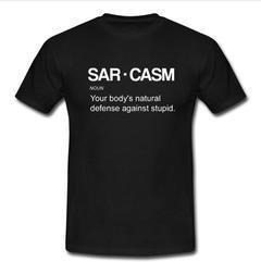 sarcasm noun T-shirt