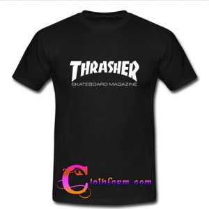 thrasher skateboard magazine t-shirt
