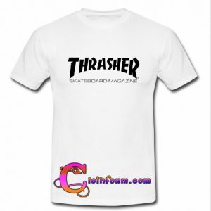 thrasher skateboard magazine t-shirt