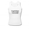 Congratulations To Me Tank top