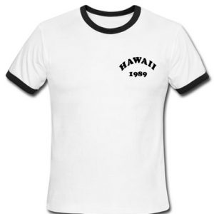 Hawaii 1989 Ringer Shirt