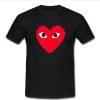 Heart with eyes T-shirt