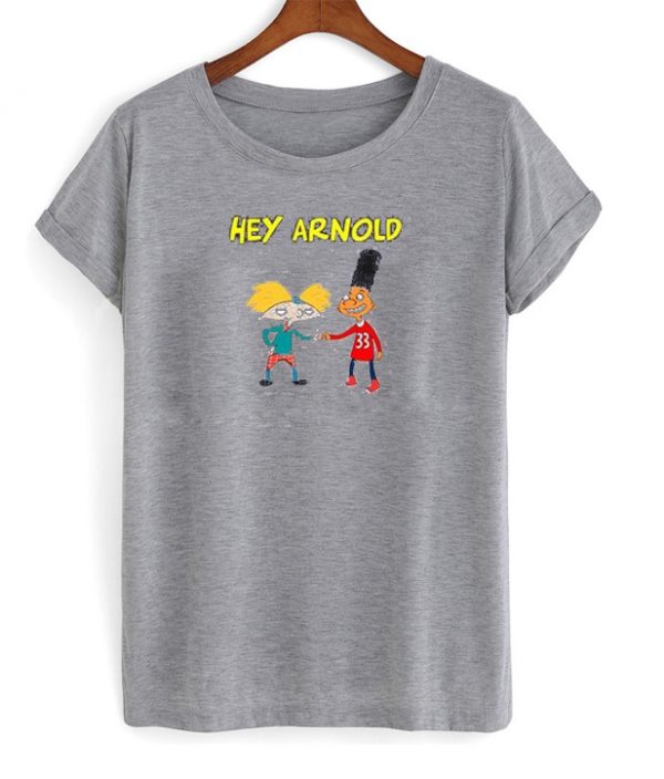 Hey Arnold Best Friend Handshake T Shirt