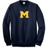 M Font sweatshirt