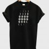 Moon phases T-shirt
