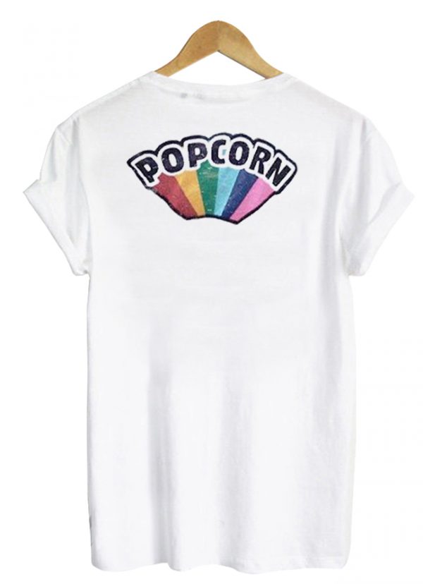 Popcorn Rainbow T-shirt back