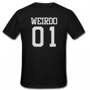 Weirdo 01 T-shirt back