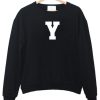 Y Font sweatshirt