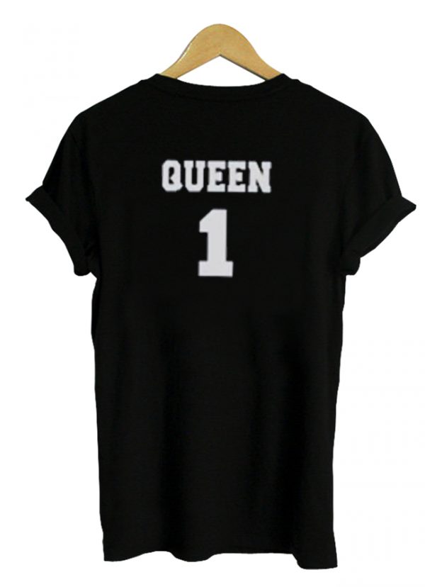 queen 1 T-shirt back