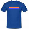rainbow line T-shirt