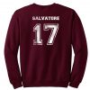 salvatore 17 sweatshirt back