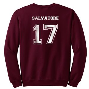 salvatore 17 sweatshirt back