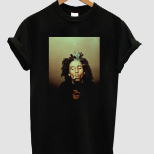 Bob Marley Smoking t shirt