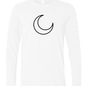 Crescent moon longsleeve t shirt