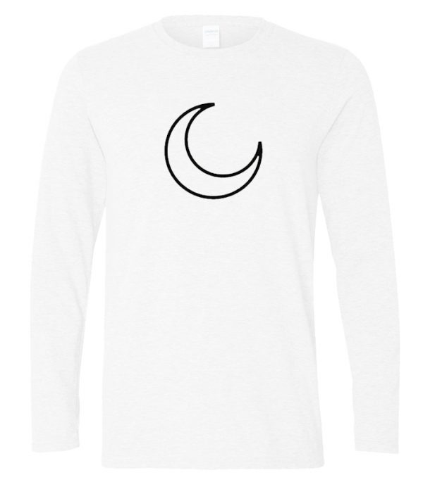 Crescent moon longsleeve t shirt