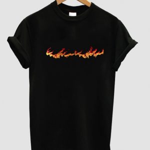 Flamin Print t shirt