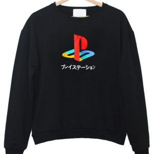 Playstation Japanese Katakana Sweatshirt