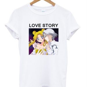 Prince Diamond Sailor Moon Love Story T Shirt