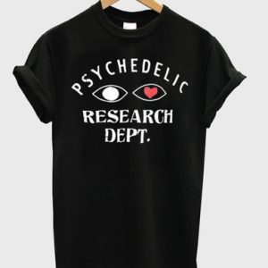Psychedelic Research Dept T Shirt