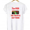 Shaun white the truth is out there back t shirt