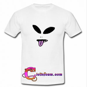 Tye Dye Alien T Shirt