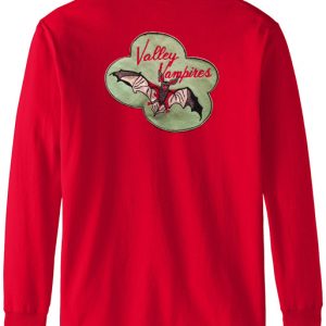 Valley Vampires Print Sweatshirt Back