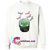 cactus hug hug sweatshirt