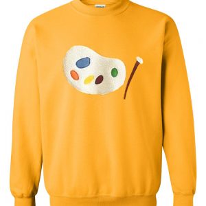 Artist Palette Print Sweatshirt